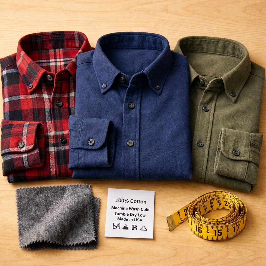 2026 Soft Brushed Flannel Shirts: Top Brands, Fit, and Fabric Guide