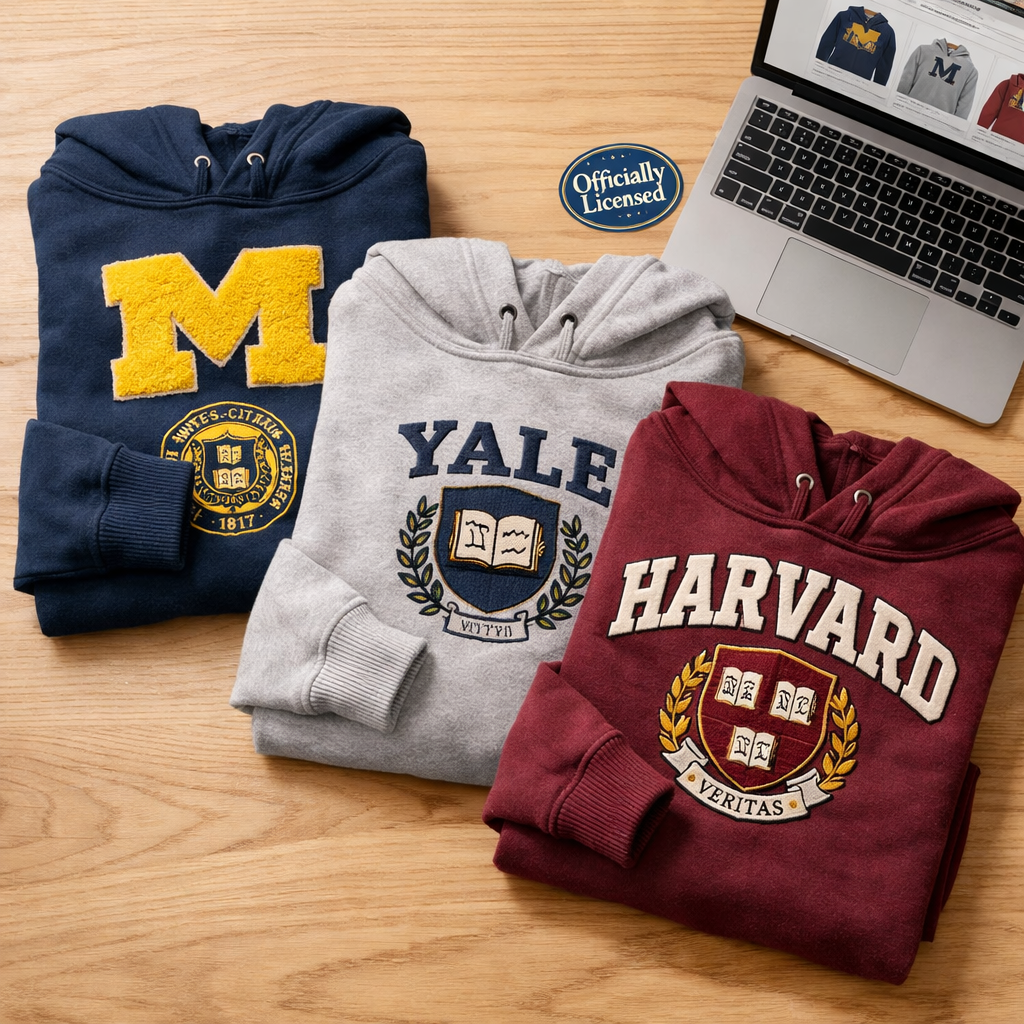 Best Places for Retro College Hoodies Online: Licensed, Expert Picks