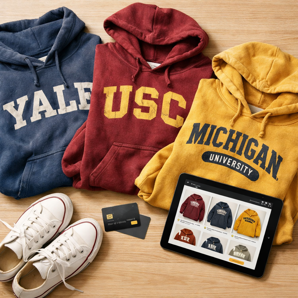 Best Places to Buy Retro College Hoodies Online Right Now