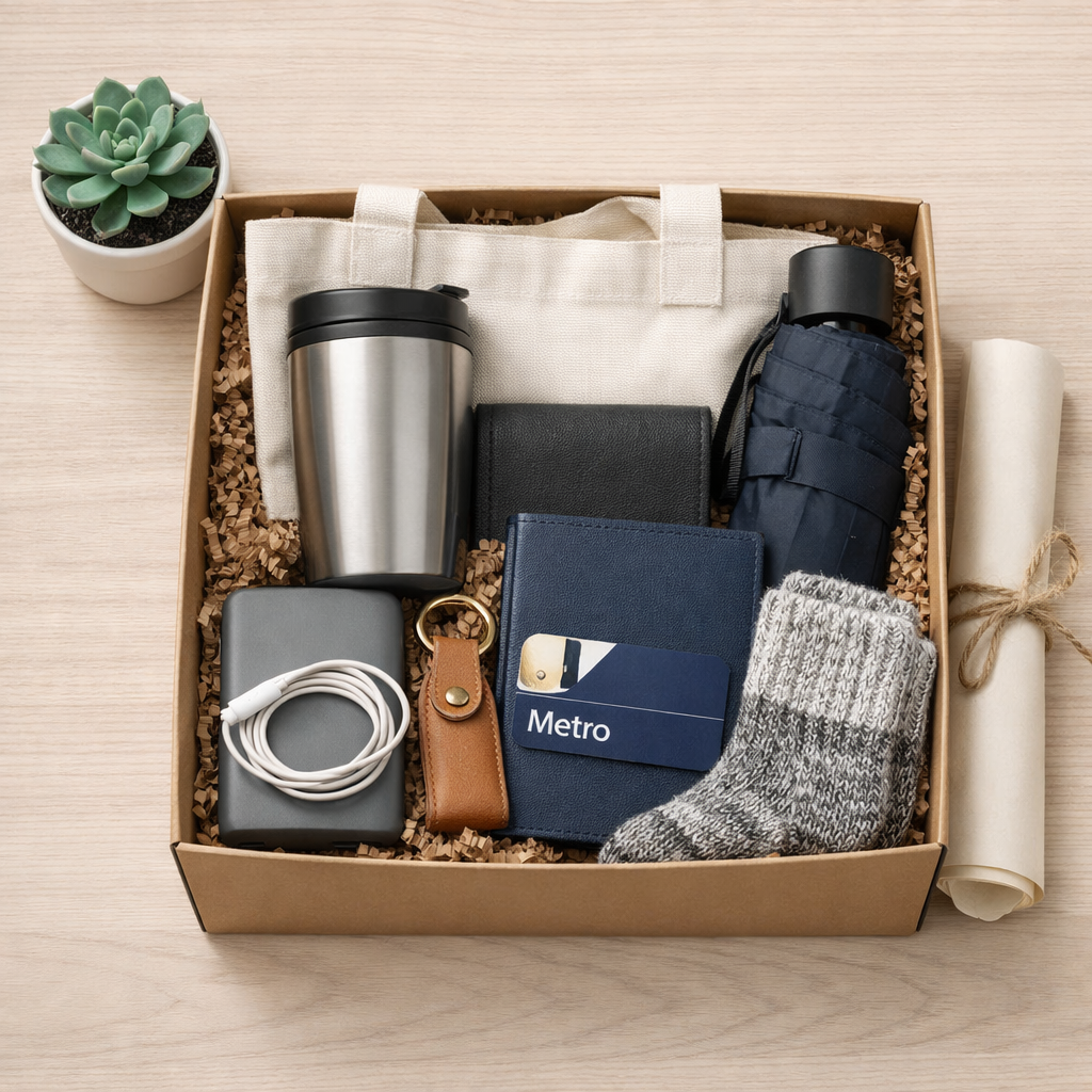 How to Build a New City Starter Gift Box for Grads