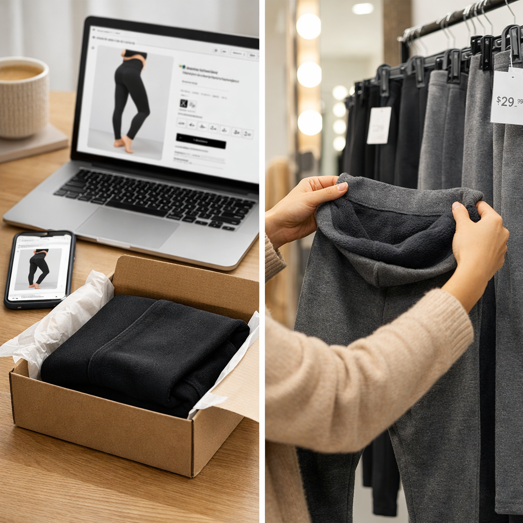 Online vs In-Store: Best Places for Fleece-Lined Winter Leggings