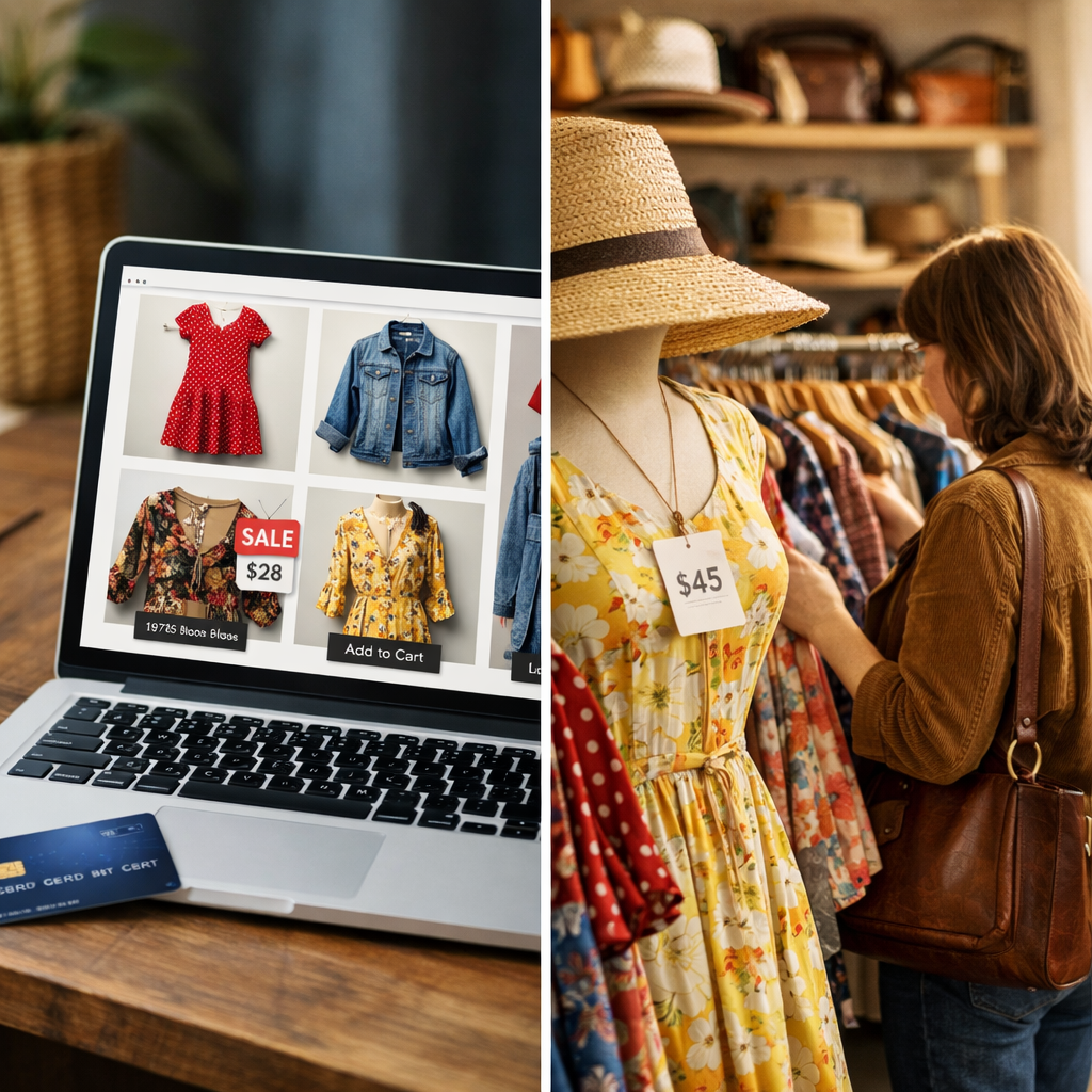 Online vs Local: Best Places for Vintage-Inspired Fashion