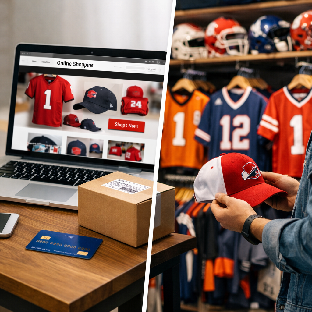 Online vs Local: Best Places to Buy College Football Gear