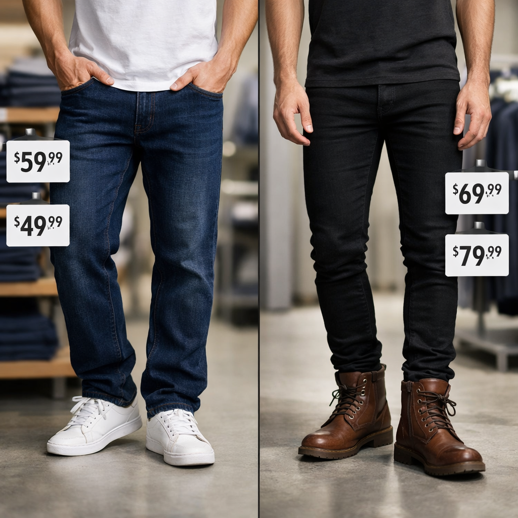Top Retailers Stocking Men's Athletic And Skinny Jeans, 2026 Guide