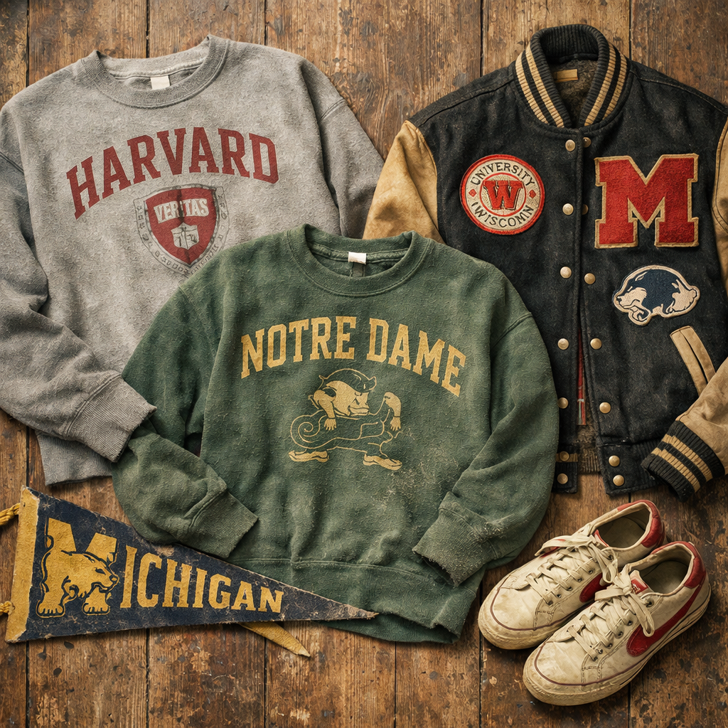 Top Vintage College Apparel Brands To Know In 2026